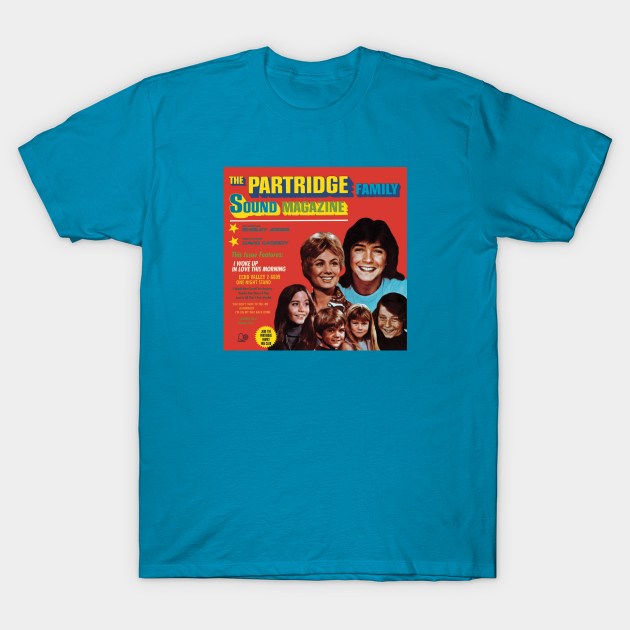 Partridge Family - Sound Magazine T-Shirt by offsetvinylfilm